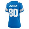 Women's Detroit Lions Jalon Calhoun  Blue Game Jersey
