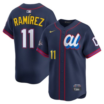 Youth American League #11 Jose Ramirez Nike Navy 2025 All-Star Edition Limited Player Jersey Youth American League #11 Jose Ramirez Nike Navy 2025 All-Star Edition Limited Player Jersey