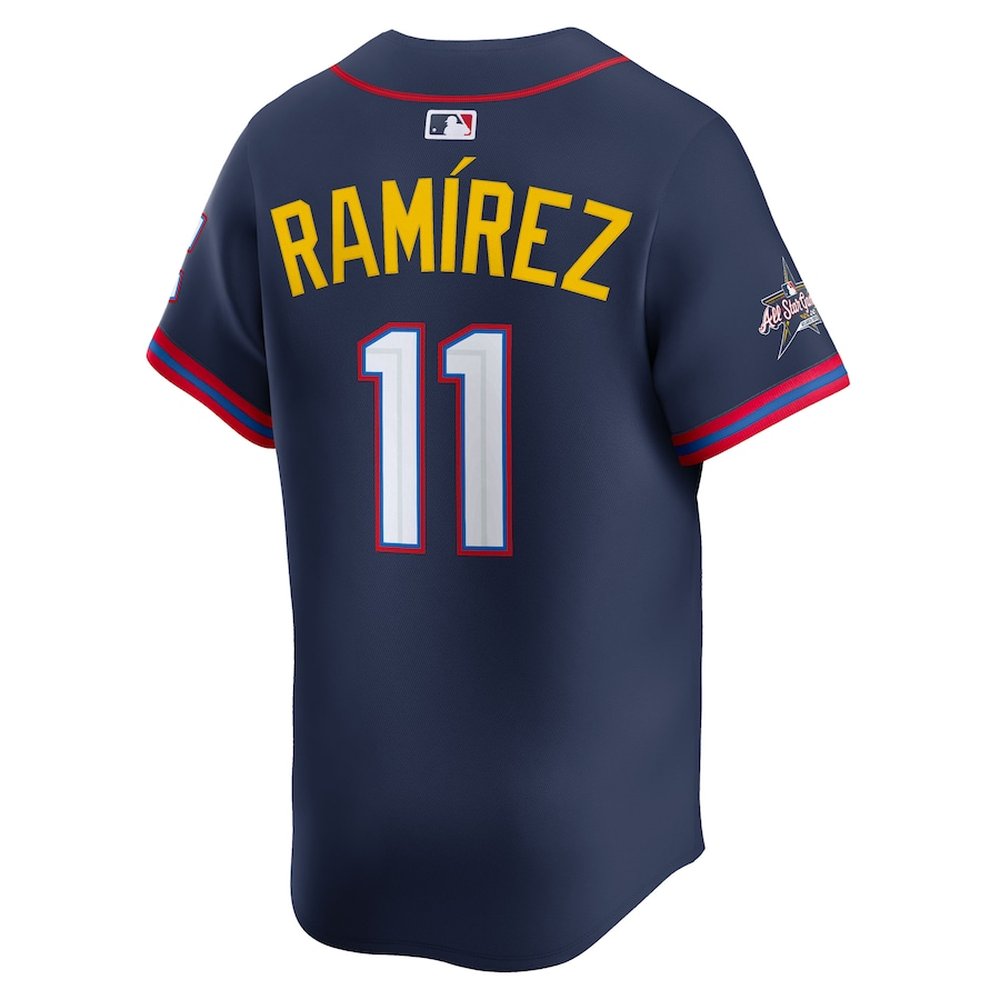 Men's American League #11 Jose Ramirez Nike Navy 2025 All-Star Edition Limited Player Jersey