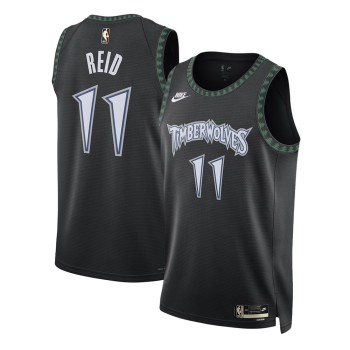 Men's Minnesota Timberwolves #11 Naz Reid Black 2025/26 Hardwood Classics Jersey