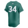 Men's Boston Red Sox #34 David Ortiz Green 2025 City Connect Limited Retired Player Jersey