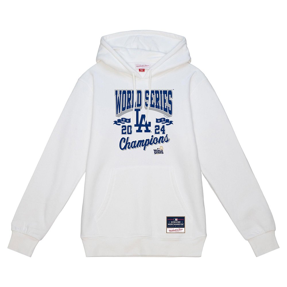 Men's Los Angeles Dodgers White 2024 World Series Champions Hoodie