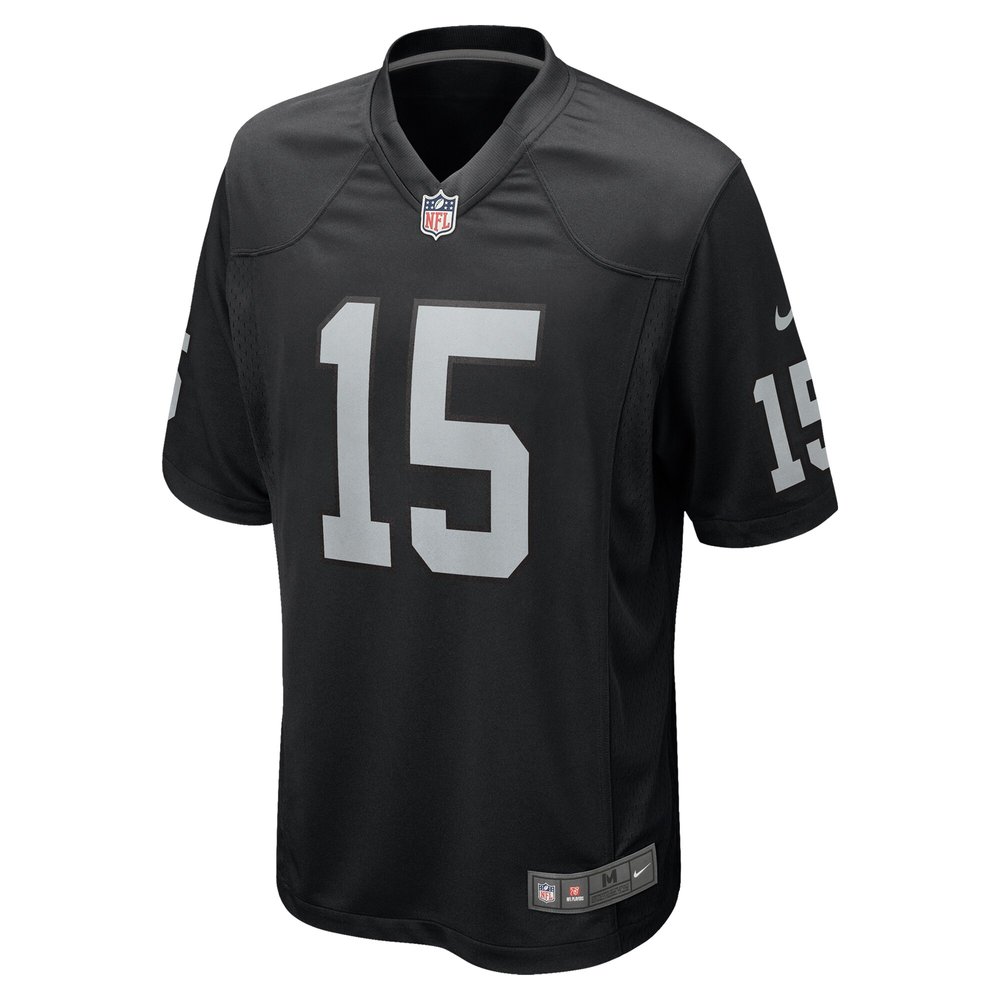 Men's Gardner Minshew II Black Las Vegas Raiders Team Game Jersey