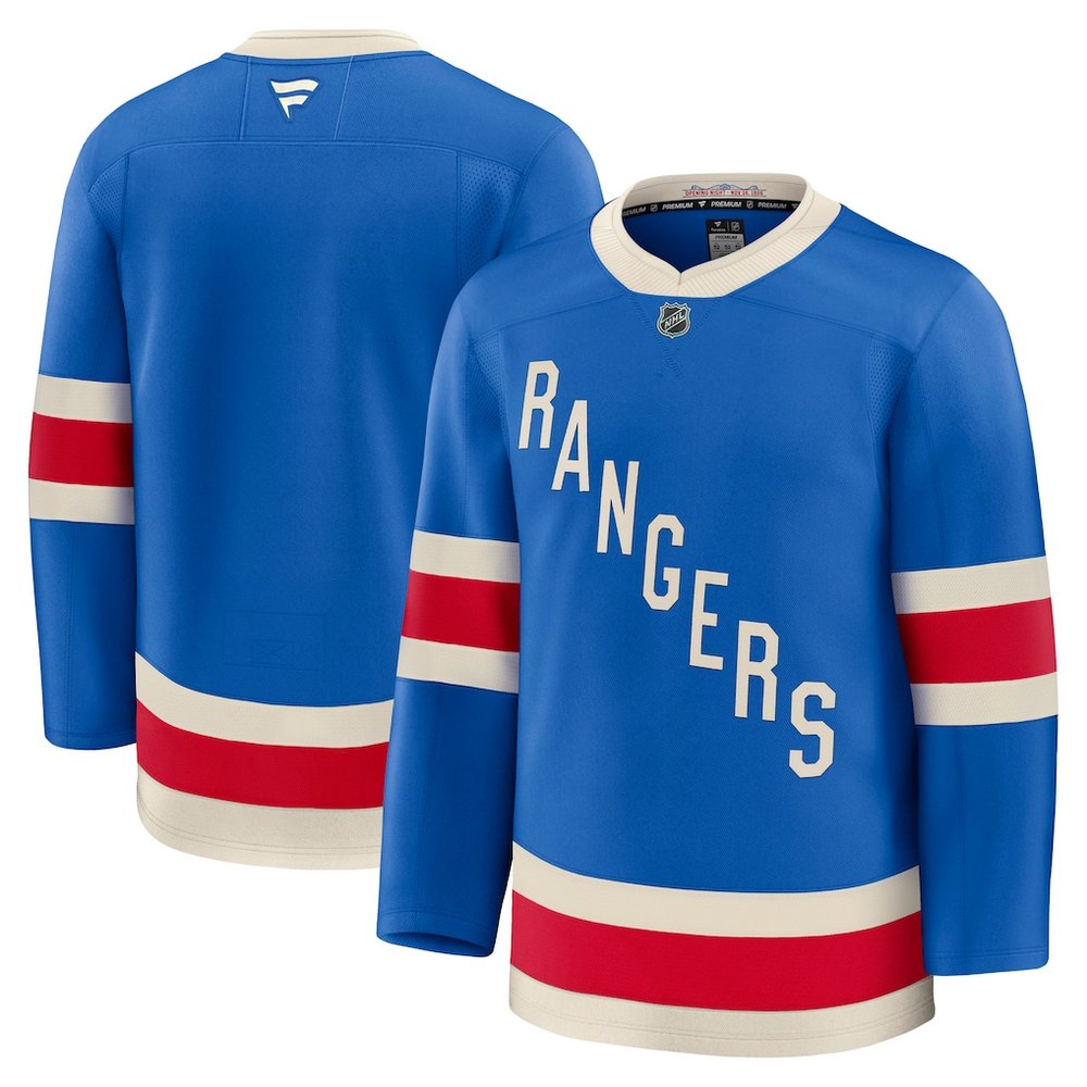 Men's New York Rangers Centennial Premium Jersey Men's New York Rangers Centennial Premium Jersey