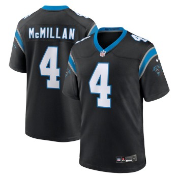 Men's Carolina Panthers #4 Tetairoa McMillan Nike Black 2025 NFL Draft First Round Pick Game Jersey Men's Carolina Panthers #4 Tetairoa McMillan Nike Black 2025 NFL Draft First Round Pick Game Jersey