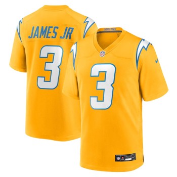 Men's Los Angeles Chargers #3 Derwin James Jr. Nike Gold Alternate Charger Power Game Player Jersey