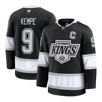 Youth Los Angeles Kings #9 Adrian Kempe Black Home Jersey