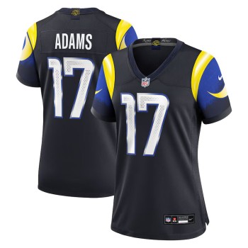 Women's Los Angeles Rams #17 Davante Adams Black Rivalries Collection Game Jersey Women's Los Angeles Rams #17 Davante Adams Black Rivalries Collection Game Jersey