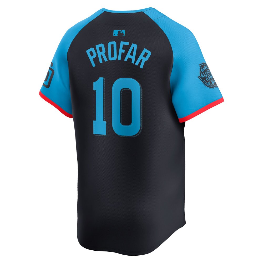 Men's National League Jurickson Profar Navy 2024 MLB All-Star Game Limited Player Jersey