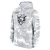 Men's Chicago Bears Arctic Camo 2024 Salute To Service Big & Tall Club Fleece Pullover Hoodie