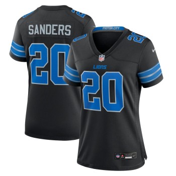 Women's Detroit Lions #20 Barry Sanders Black 2nd Alternate Retired Player Game Jersey Women's Detroit Lions #20 Barry Sanders Black 2nd Alternate Retired Player Game Jersey