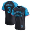 Men's National League Bryce Harper Navy 2024 MLB All-Star Game Elite Player Jersey