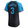 Men's National League Bryce Harper Navy 2024 MLB All-Star Game Elite Player Jersey