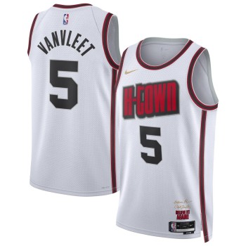 Unisex Houston Rockets Fred VanVleet White 2024/25 Swingman Player Jersey - City Edition Unisex Houston Rockets Fred VanVleet White 2024/25 Swingman Player Jersey - City Edition