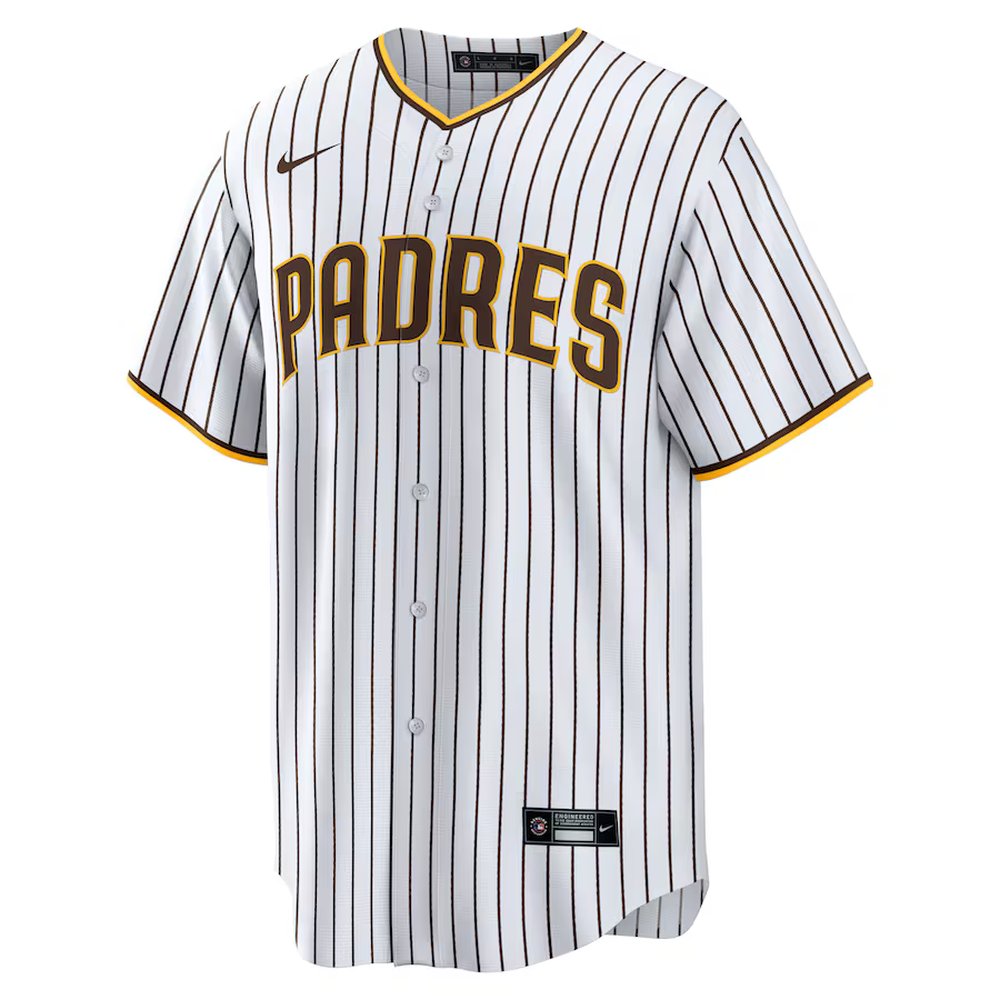 Men's San Diego Padres #84 Dylan Cease Nike White Home Replica Jersey