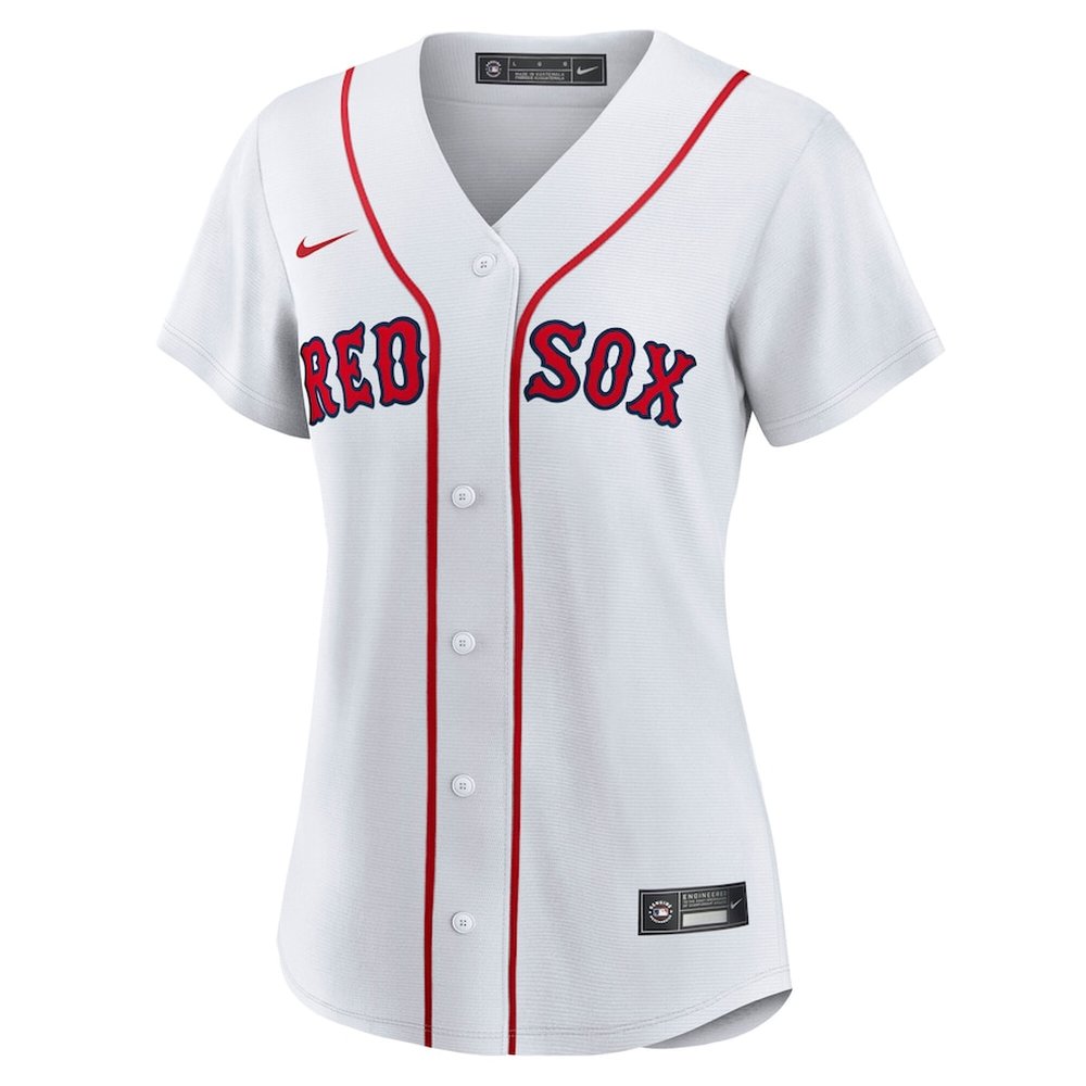Women's Boston Red Sox #34 David Ortiz Nike White Home Replica Jersey