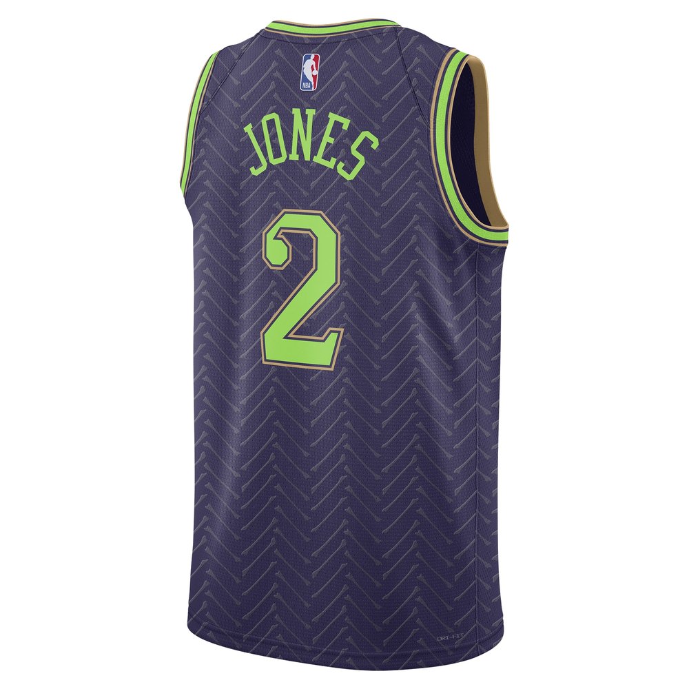 Unisex New Orleans Pelicans Herbert Jones Purple 2024/25 Swingman Player Jersey - City Edition