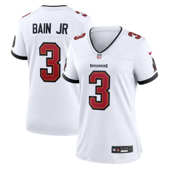 Women's Tampa Bay Buccaneers #3 Rueben Bain Jr. Nike White 2026 NFL Draft Game Jersey