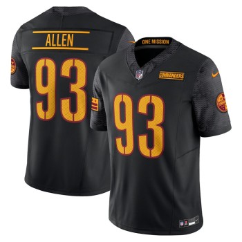 Men's Washington Commanders Jonathan Allen Black Alternate Vapor F.U.S.E. Limited Jersey Men's Washington Commanders Jonathan Allen Black Alternate Vapor F.U.S.E. Limited Jersey