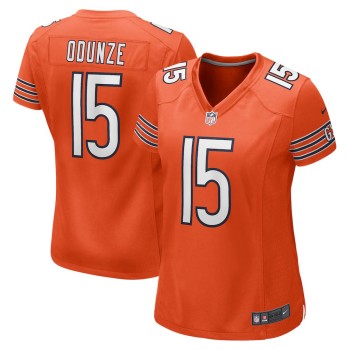 Women's Chicago Bears #15 Rome Odunze Orange Alternate Game Jersey