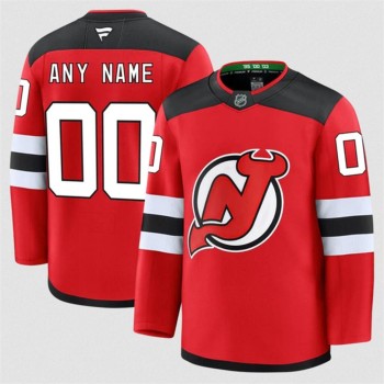 Youth New Jersey Devils Custom Red 2024-25 Home Stitched Hockey Jersey Youth New Jersey Devils Custom Red 2024-25 Home Stitched Hockey Jersey
