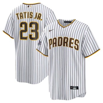 Youth San Diego Padres #23 Fernando Tatis Jr. Nike White 2025 MLB All-Star Game Home Replica Player Jersey