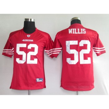 49ers #52 Patrick Willis Red Stitched Youth NFL Jersey 49ers #52 Patrick Willis Red Stitched Youth NFL Jersey