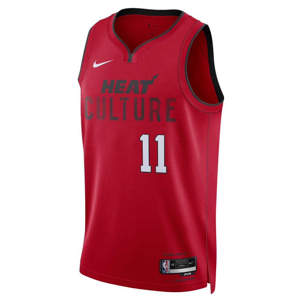 Unisex Miami Heat Jaime Jaquez Jr. Red 2024/25 Swingman Player Jersey - City Edition Unisex Miami Heat Jaime Jaquez Jr. Red 2024/25 Swingman Player Jersey - City Edition