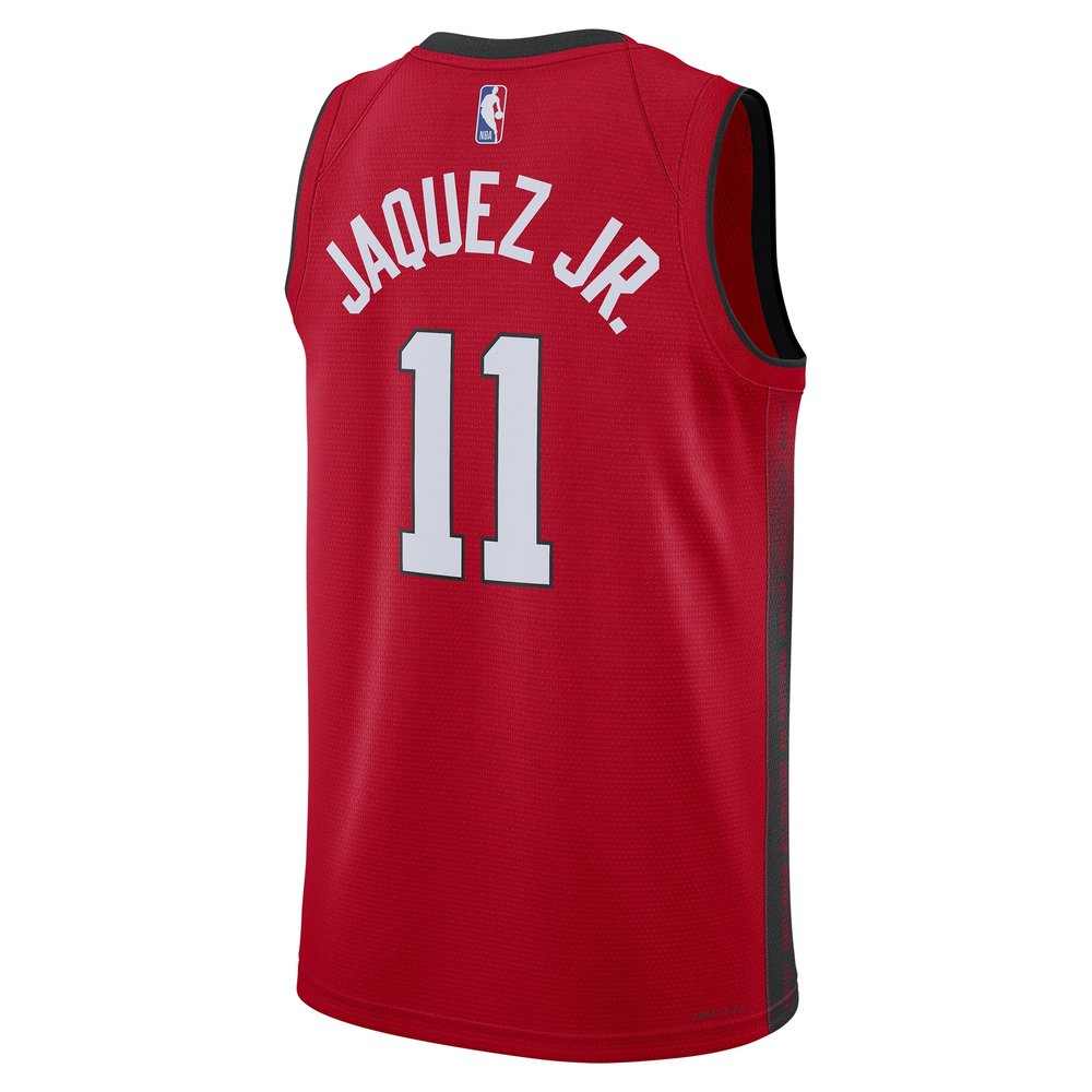 Unisex Miami Heat Jaime Jaquez Jr. Red 2024/25 Swingman Player Jersey - City Edition Unisex Miami Heat Jaime Jaquez Jr. Red 2024/25 Swingman Player Jersey - City Edition