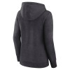 Women's Philadelphia Eagles  Heather Charcoal Super Bowl LIX Champions V-Neck Pullover Hoodie