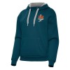 Women's Philadelphia Eagles Antigua Midnight Green Super Bowl LIX Champions Victory Pullover Hoodie
