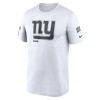 Men's New York Giants White 2024 Salute To Service Legend Performance T-Shirt
