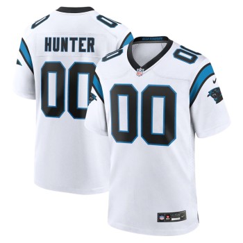 Men's Carolina Panthers Lee Hunter White 2026 NFL Draft Game Jersey Men's Carolina Panthers Lee Hunter White 2026 NFL Draft Game Jersey