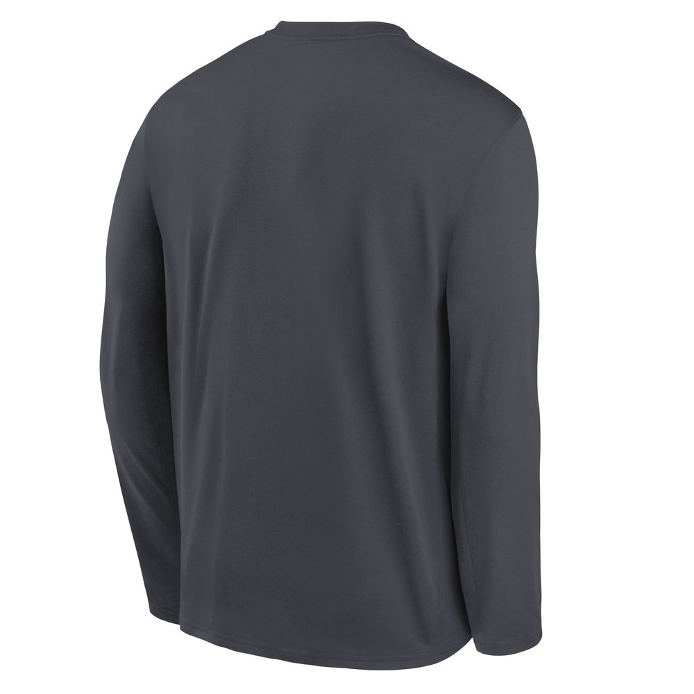 Youth Philadelphia Eagles  Anthracite Super Bowl LIX Champions Locker Room Trophy Collection Long Sleeve T-Shirt