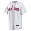 Men's Boston Red Sox #2 Alex Bregman White Home Replica Player Jersey