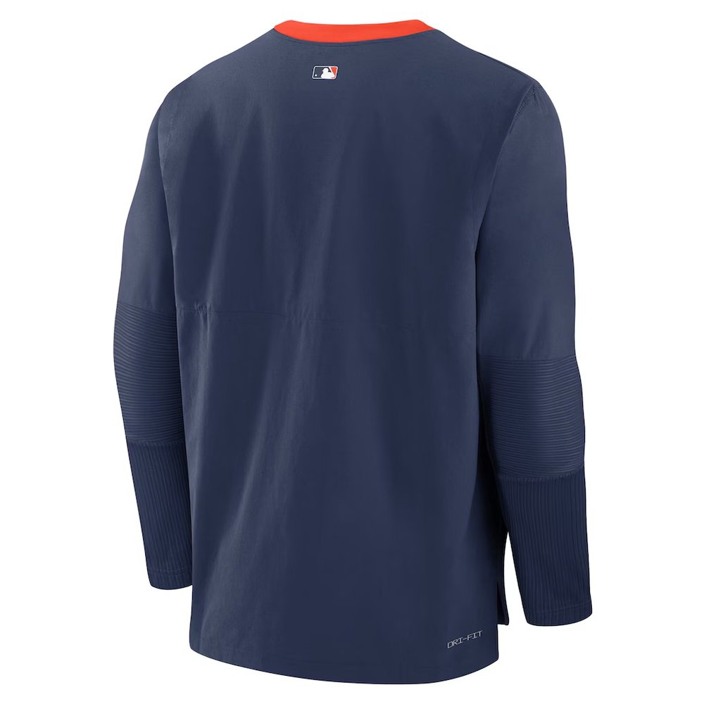Men's Houston Astros Navy 2025 City Connect Authentic Collection Lightweight Player Tri-Blend Performance Long Sleeve T-Shirt Men's Houston Astros Navy 2025 City Connect Authentic Collection Lightweight Player Tri-Blend Performance Long Sleeve T-Shirt
