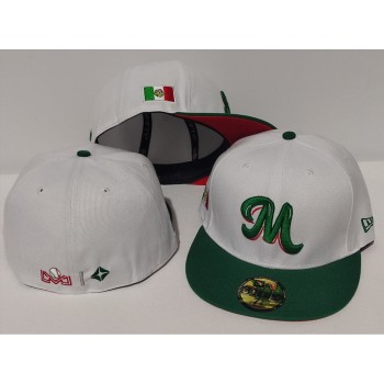 Mexico National Baseball Team Fitted Hat Mexico National Baseball Team Fitted Hat