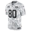 Men's San Francisco 49ers Jerry Rice Arctic Camo 2024 Salute to Service Retired Player Limited Jersey