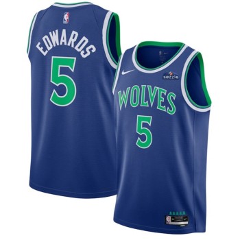 Men's Minnesota Timberwolves #5 Anthony Edwards Blue 2026/27 Icon Edition Jersey Men's Minnesota Timberwolves #5 Anthony Edwards Blue 2026/27 Icon Edition Jersey