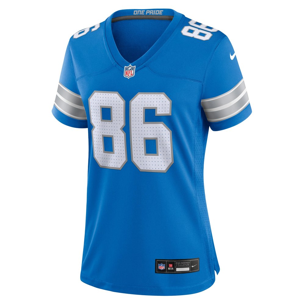 Women's Detroit Lions Isaac Rex  Blue Game Jersey