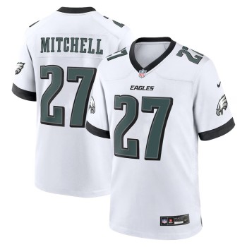 Youth #27 Quinyon Mitchell Midnight White Philadelphia Eagles Player Game Jersey Youth #27 Quinyon Mitchell Midnight White Philadelphia Eagles Player Game Jersey