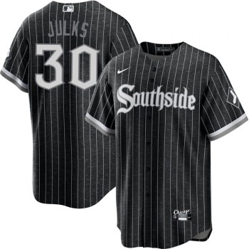 Men's Chicago White Sox #30 Corey Julks Black Home Official Player Jersey Men's Chicago White Sox #30 Corey Julks Black Home Official Player Jersey