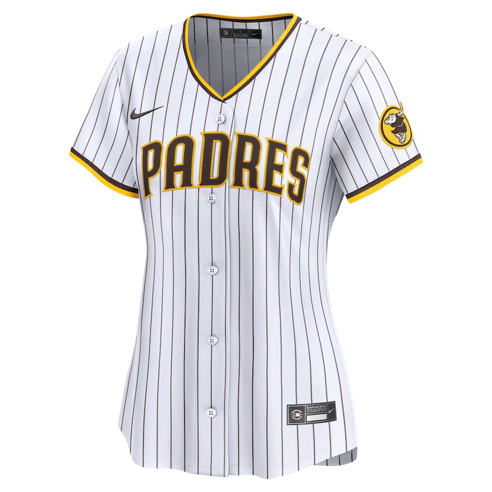 Women's San Diego Padres #13 Manny Machado Nike White Home Limited Player Jersey