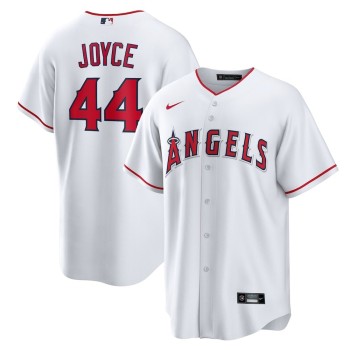 Men's Los Angeles Angels #44 Ben Joyce Nike White Home Replica Jersey Men's Los Angeles Angels #44 Ben Joyce Nike White Home Replica Jersey