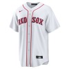 Men's Boston Red Sox #34 David Ortiz Cooperstown Collection White Home Jersey