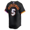 Youth San Francisco Giants #5 Mike Yastrzemski Nike Anthracite 2025 City Connect Limited Jersey