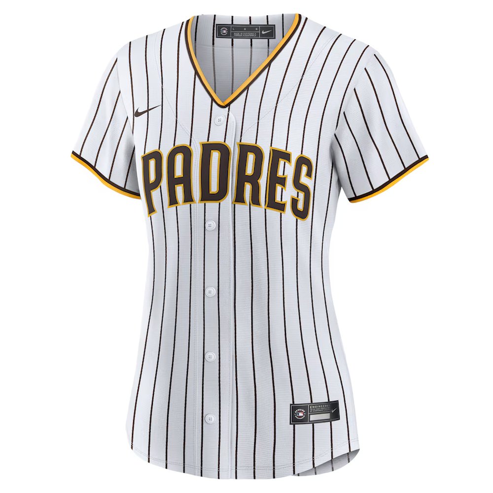 Women's San Diego Padres #2 Xander Bogaerts Nike White Home Replica Jersey