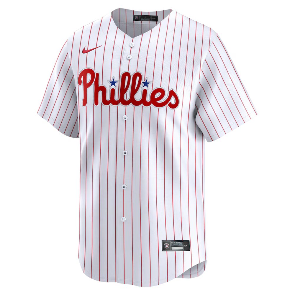 Men's Philadelphia Phillies #28 Alec Bohm Nike White Home Limited Player Jersey