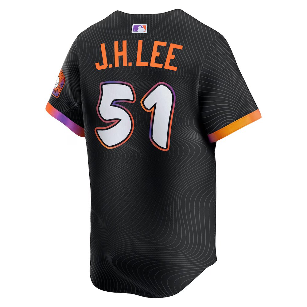 Youth San Francisco Giants #51 Jung Hoo Lee Nike Black 2025 City Connect Limited Jersey