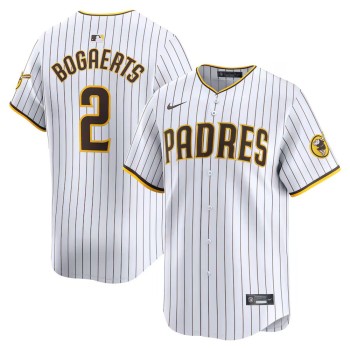 Men's San Diego Padres #2 Xander Bogaerts Nike White Home Limited Player Jersey Men's San Diego Padres #2 Xander Bogaerts Nike White Home Limited Player Jersey